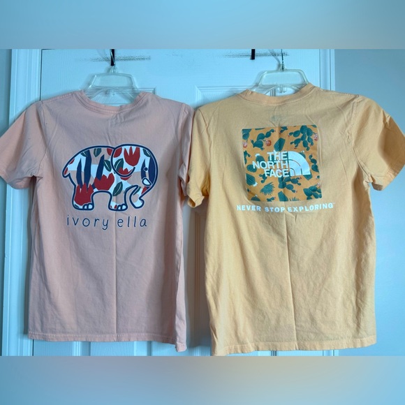 The North Face & Ivory Ella Women’s T-Shirt Bundle, Size XS - Picture 2 of 8